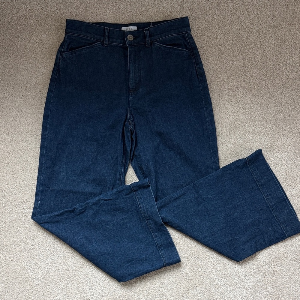 LOFT High Rise Trouser Jean